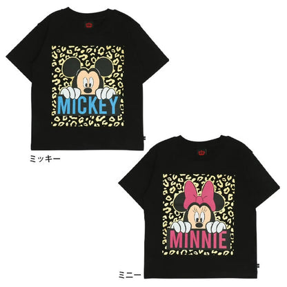 Japanese BDL x Disney parent-child print tops (80-150cm) for boys and girls (summer TOPS) 