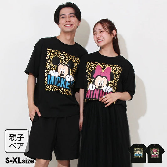 Japanese BDL x Disney parent-child print tops (S-XL, adult size, summer TOPS) 