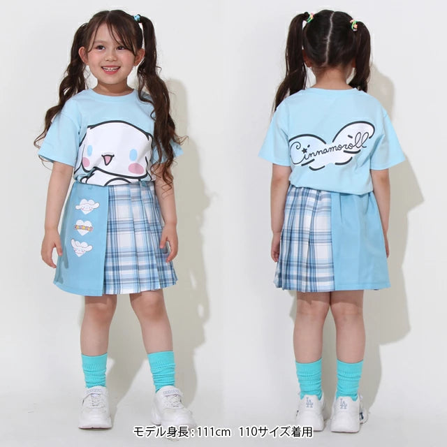 Japanese BDL x Sanrio Parent-child Print Tops 80-140cm Girls Summer TOPS 