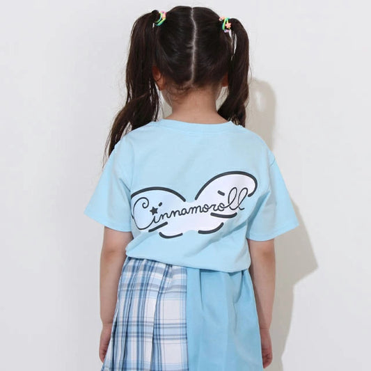 Japanese BDL x Sanrio Parent-child Print Tops 80-140cm Girls Summer TOPS 