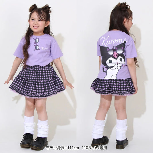 Japanese BDL x Sanrio Parent-child Print Tops 80-140cm Girls Summer TOPS 