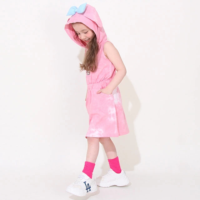 Japanese BDL x Sanrio Hooded Vest Dress (90-130cm) for Girls Summer 