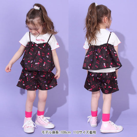 Japanese BDL x Sanrio Tank Top Two-Piece Set 80-140cm Girls Summer TOPS 