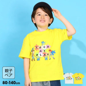 日本童裝 BDL x Disney 親子裝 Toy Story印花上衣 80-140cm 男童款/女童款 夏季 TOPS