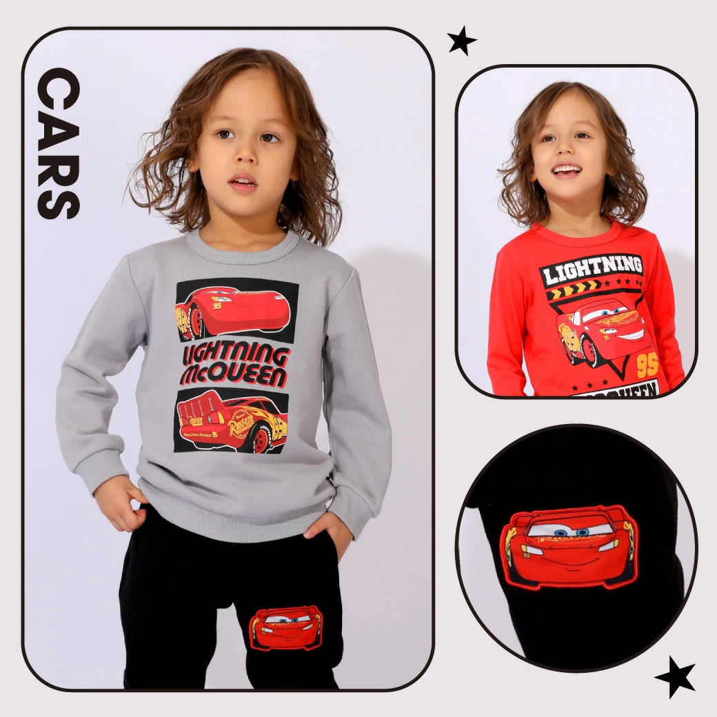 日本直送 BABYDOLL x Disney Cars福袋3點 90-140cm 男童款 2026年日本新春福袋 【日本預售：2026年1月1日】