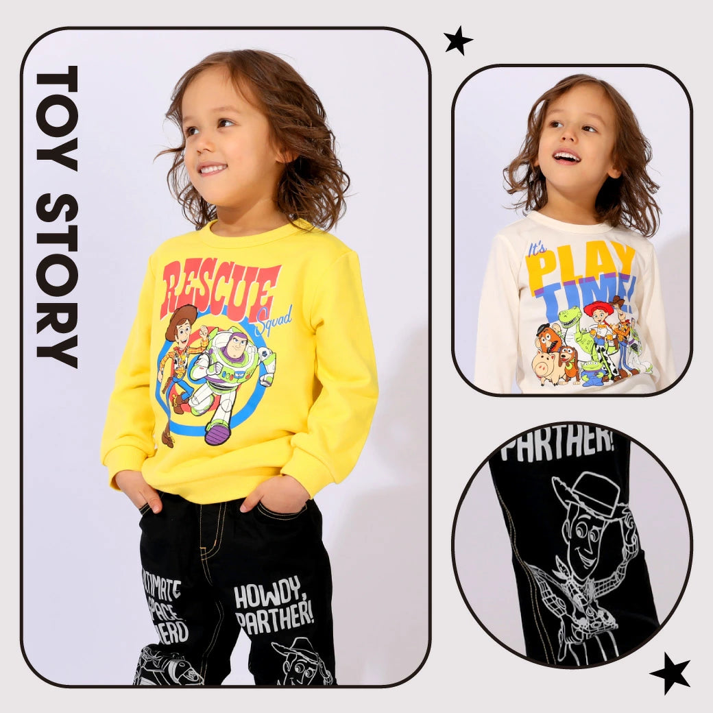 日本直送 BABYDOLL x Disney Toy Stroy福袋3點 90-140cm 男童款 2026年日本新春福袋 【日本預售：2026年1月1日】