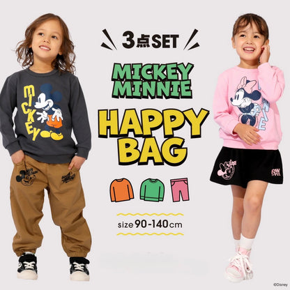 日本直送 BABYDOLL x Disney 福袋3點 90-140cm 男童款/女童款 2026年日本新春福袋 【日本預售：2026年1月1日】