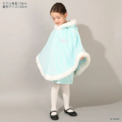 日本童裝 BDL x Disney 公主披肩 90-130cm 女童款 冬季 (適合香港平均溫度、寒冷天氣）OUTERWEAR