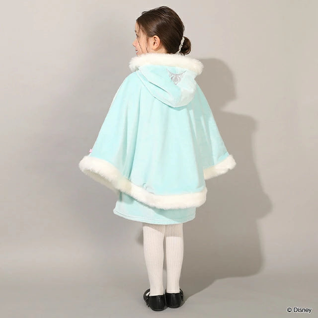 日本童裝 BDL x Disney 公主披肩 90-130cm 女童款 冬季 (適合香港平均溫度、寒冷天氣）OUTERWEAR