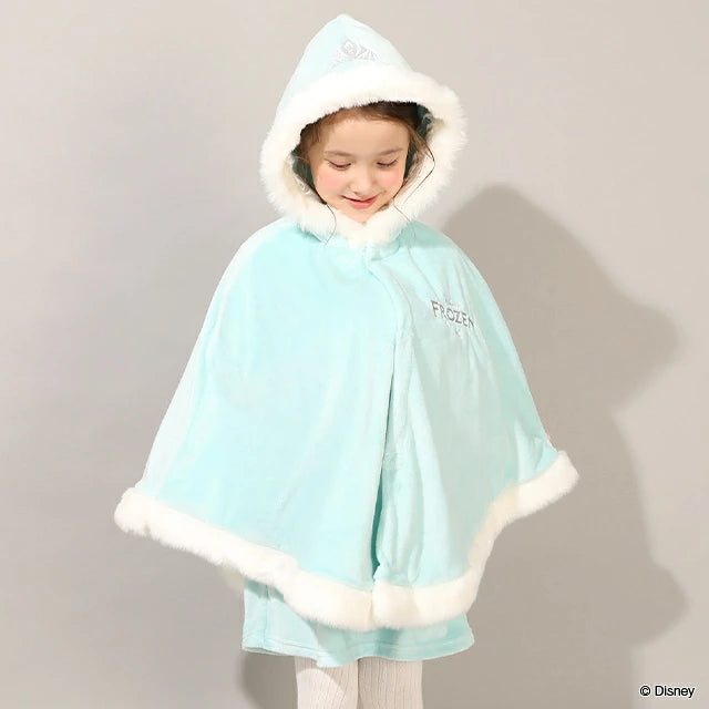 日本童裝 BDL x Disney 公主披肩 90-130cm 女童款 冬季 (適合香港平均溫度、寒冷天氣）OUTERWEAR