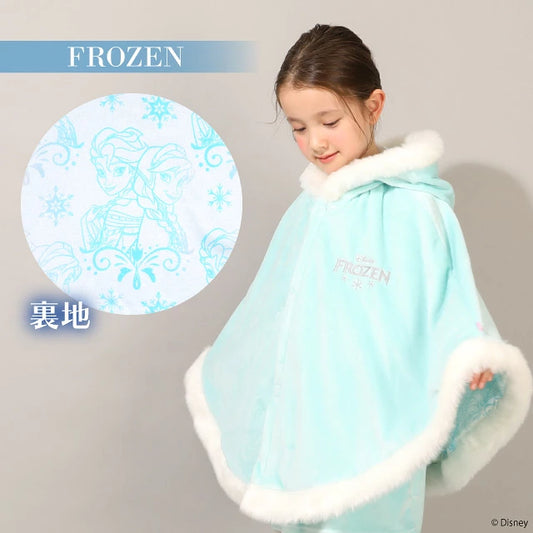 日本童裝 BDL x Disney 公主披肩 90-130cm 女童款 冬季 (適合香港平均溫度、寒冷天氣）OUTERWEAR