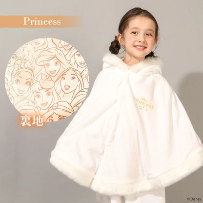 日本童裝 BDL x Disney 公主披肩 90-130cm 女童款 冬季 (適合香港平均溫度、寒冷天氣）OUTERWEAR