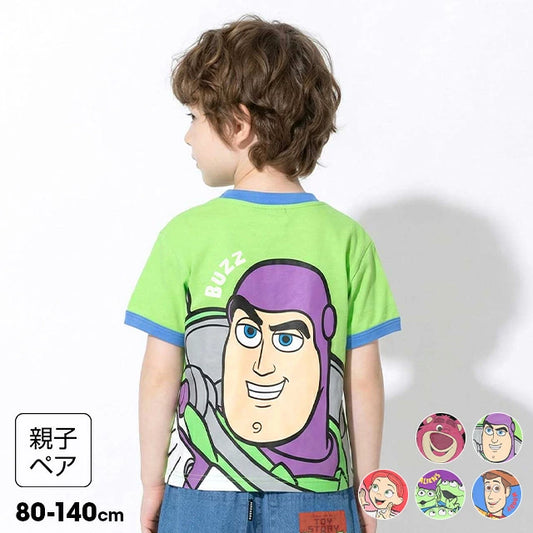 Japanese BDL x Disney parent-child print tops (80-150cm) for boys and girls (summer TOPS) 