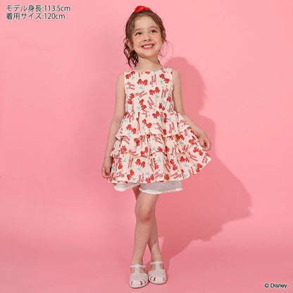 日本童裝 BDL x Disney 親子裝 米妮背心襯衫 90-130cm 女童款 夏季 TOPS