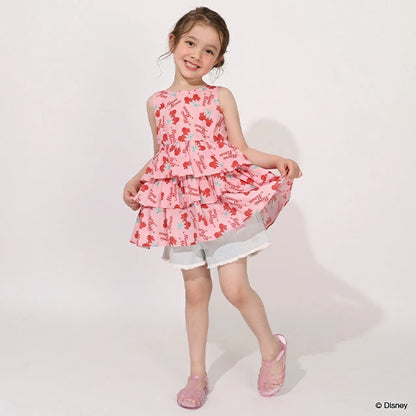 日本童裝 BDL x Disney 親子裝 米妮背心襯衫 90-130cm 女童款 夏季 TOPS