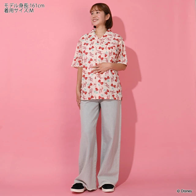 日本童裝 BDL x Disney 親子裝 米妮襯衫 S-L 大人款 男童款/女童款 夏季 TOPS
