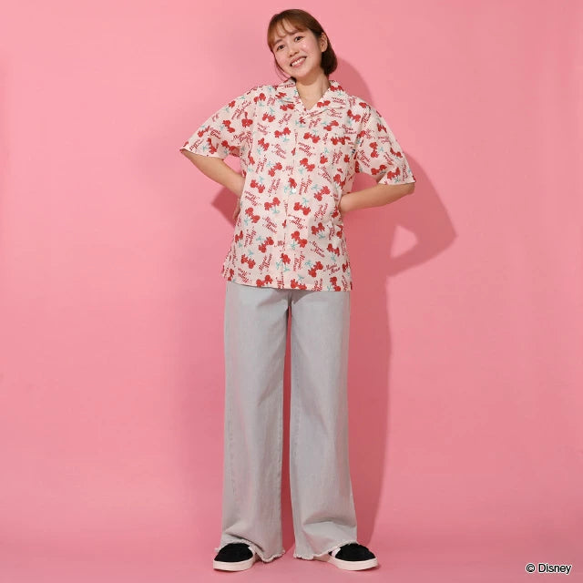 日本童裝 BDL x Disney 親子裝 米妮襯衫 S-L 大人款 男童款/女童款 夏季 TOPS