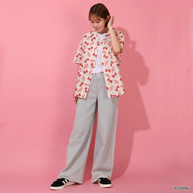 日本童裝 BDL x Disney 親子裝 米妮襯衫 S-L 大人款 男童款/女童款 夏季 TOPS