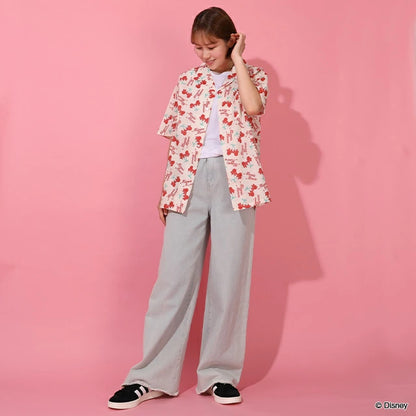 日本童裝 BDL x Disney 親子裝 米妮襯衫 S-L 大人款 男童款/女童款 夏季 TOPS