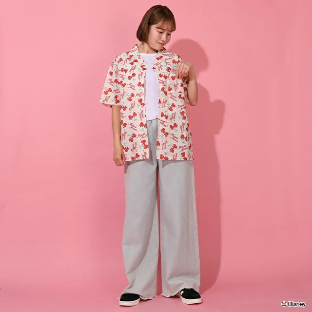 日本童裝 BDL x Disney 親子裝 米妮襯衫 S-L 大人款 男童款/女童款 夏季 TOPS