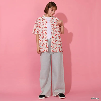 日本童裝 BDL x Disney 親子裝 米妮襯衫 S-L 大人款 男童款/女童款 夏季 TOPS