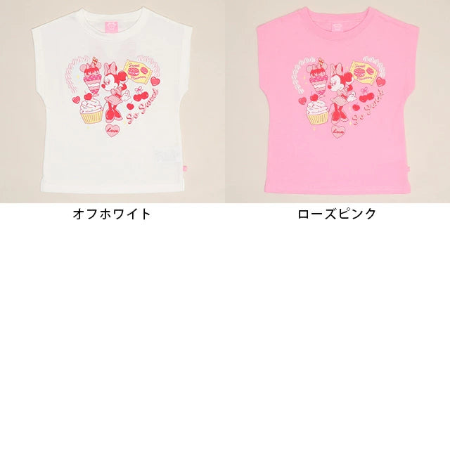 日本童裝 BDL x Disney 米妮印花上衣 90-140cm 女童款 夏季 TOPS