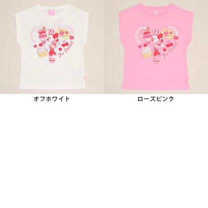 日本童裝 BDL x Disney 米妮印花上衣 90-140cm 女童款 夏季 TOPS