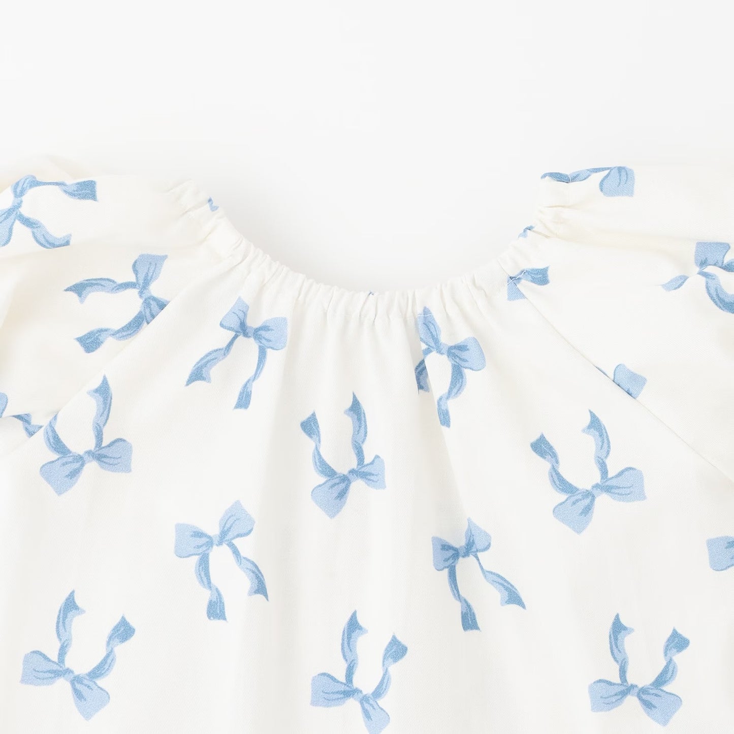 日本童裝 pe#main 蝴蝶結印花兩件套裝 70-80cm 女童款 初生嬰兒 夏季 TOPS PANTS