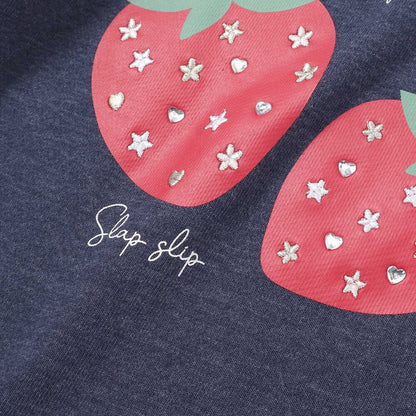 日本童裝  SLAP SLIP 印靴圖案上衣 80-130cm 女童款 冬季 TOPS