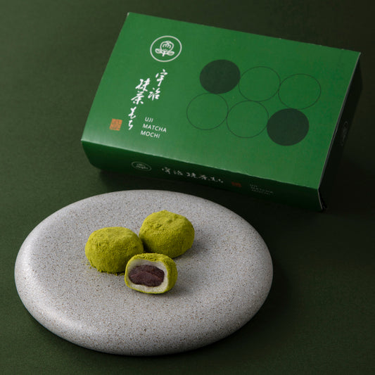 日本直送 菓匠 清閑院 宇治抹茶麻糬 6/8個入 中秋節 限定手信
