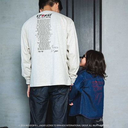 日本童裝 Slap Slip x The Rolling Stones 牛仔外套 90-130cm 男童款/女童款 秋季 OUTERWEAR 其他品牌童裝