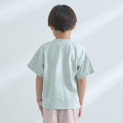 日本童裝 b・R# 防污系列 速乾系列 防UV 寬鬆基礎款口袋上衣 100-150cm 男童款 夏季 TOPS