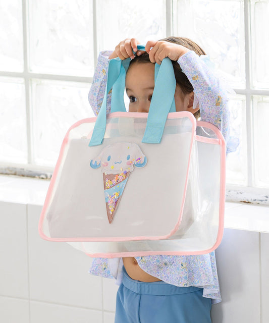 Panpantutu x Sanrio Beach Bag (Embroidered Name Available) Direct from Japan. Other Brands: Summer Swimwear Special. 