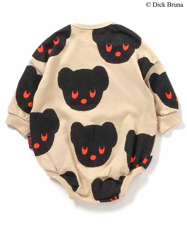 日本童裝 F.O.KIDS x Black Bear Dick Bruna 連衣 70-80cm 男童款 初生嬰兒 秋冬季 Jumpsuit 其他品牌童裝