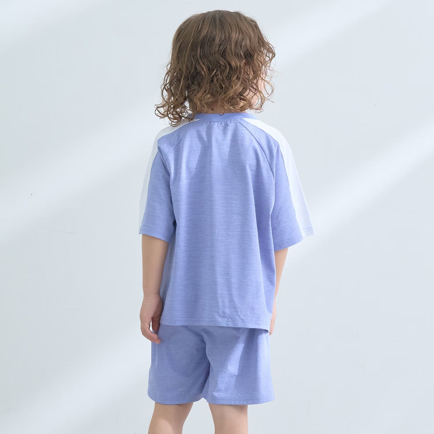 日本童裝 b・R# 水陸兩用 速乾系列 兩件套裝 90-150cm 男童款 TOPS PANTS 夏季 夏日玩水泳衣特輯