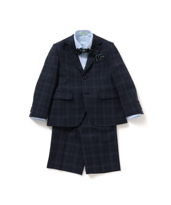 日本童裝 BEAMS mini 西裝套裝 100-130cm 男童款 冬季 OUTERWEAR TOPS PANTS 面試/宴會/表演