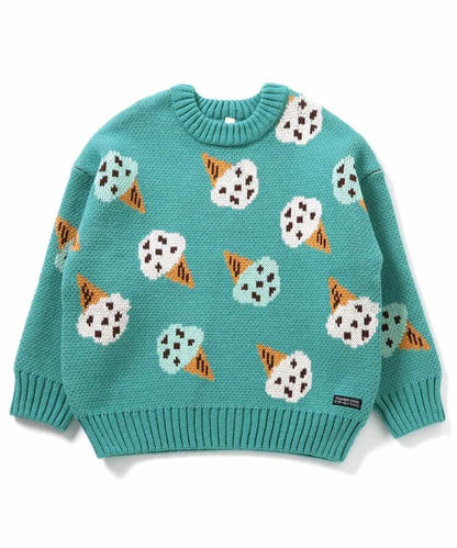 日本童裝 BREEZE 針織冷衫 80-140cm 男童款/女童款 冬季 Tops Christmas 聖誕快樂特輯 聖誕服裝/飾物配件