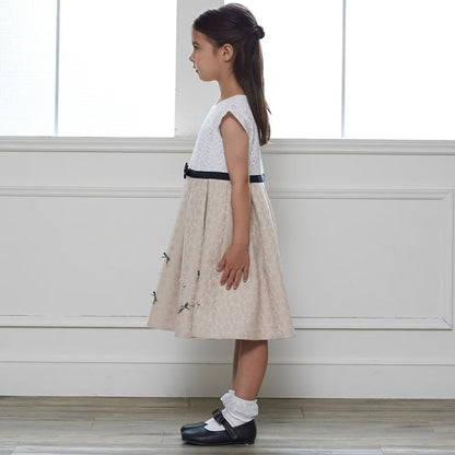 日本童裝 pe#main 禮服兩件套裝 110-130cm 女童款 冬季 OUTERWEAR DRESSES 面試/宴會/表演