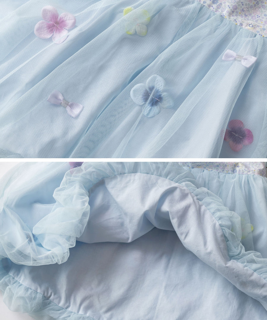 日本童裝 panpantutu x Sanrio Cinnamoroll 泡泡背心連身裙 80-150cm 女童款 夏季 DRESSES
