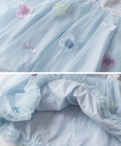 日本童裝 panpantutu x Sanrio Cinnamoroll 泡泡背心連身裙 80-150cm 女童款 夏季 DRESSES