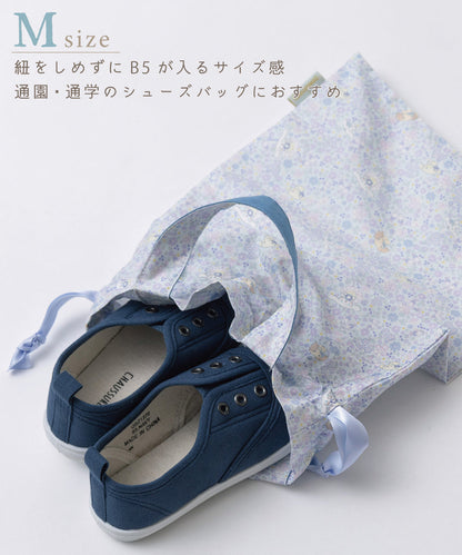 日本童裝 panpantutu x Sanrio Cinnamoroll 可繡名 抽繩袋 M-L 包系列 其他品牌