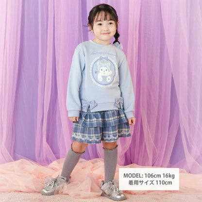 日本童裝  SLAP SLIP 【スラプリ】毛毛貼布衛衣 90-130cm 女童款 冬季 TOPS