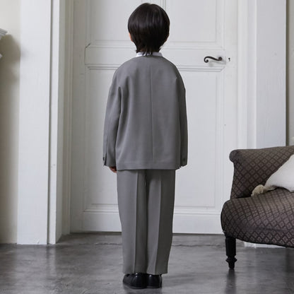 日本童裝 pe#main 禮服三件套裝 110-130cm 男童款 冬季 OUTERWEAR TOPS PANTS 面試/宴會/表演 【日本預售：2026年2月中旬】