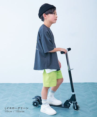Japanese children's clothing dev!rock waterproof series stand collar thin jacket 100-160cm boys/girls spring and summer outerwear
