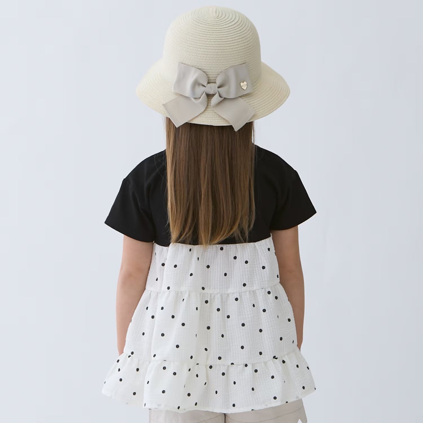 日本童裝 pe#main 拼接上衣 80-130cm 女童款 夏季 TOPS
