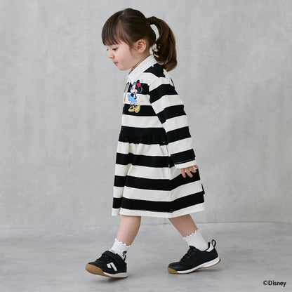 日本童裝 pe#main x Disney 間條連身裙 80-130cm 女童款 秋季 DRESSES