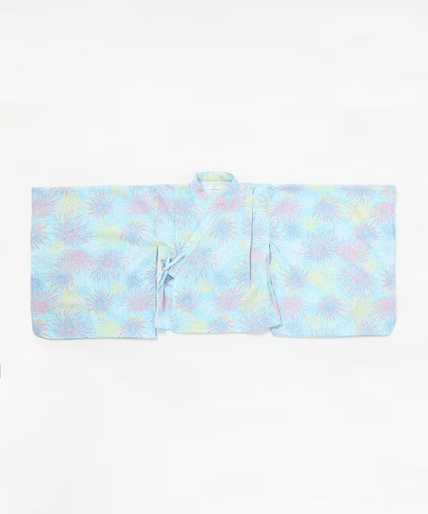 日本童裝 aF#a325 2Way 日本浴衣3件套裝 日本和服 110-140cm 女童款 夏季 OUTERWEAR DRESSES 日本夏祭慶典特輯