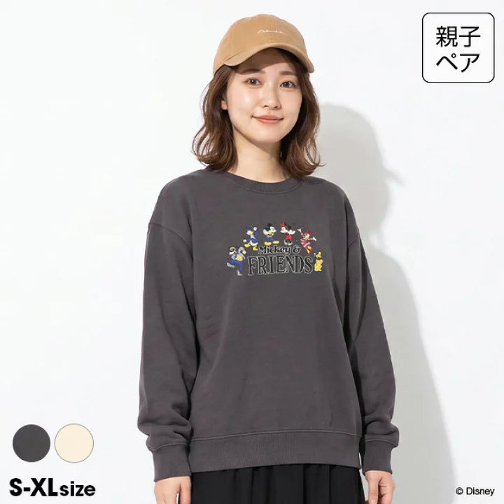 日本童裝 BDL x Disney 親子裝 印花衛衣 S-XL 大人款 冬季 TOPS