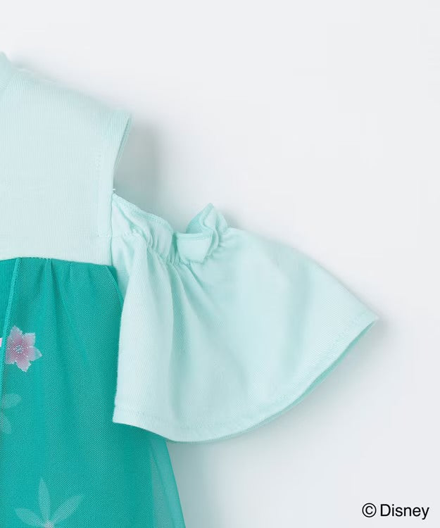 日本童裝 aF#a325 x Disney FROZEN Elsa連身裙 90-140cm 女童款 夏季 DRESSES