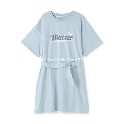 Lovetoxic Japanese Kids Clothing: Cold-Contact Waisted Dress (140-160cm) for Girls (Summer Dress) 